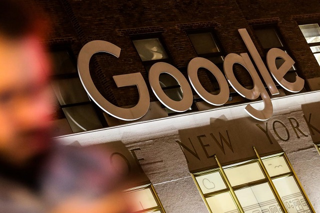 google signage is seen at google headquarter in the manhattan borough of new york city new york u s december 17 2018 photo reuters