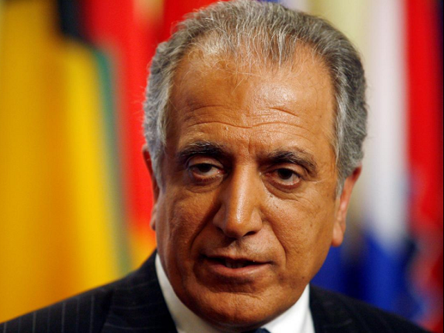 us envoy zalmay khalilzad photo reuters