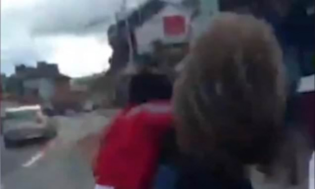 irish police launch investigation after video of incident goes viral screengrab mail online irish police launch investigation after video of incident goes viral screengrab mail online