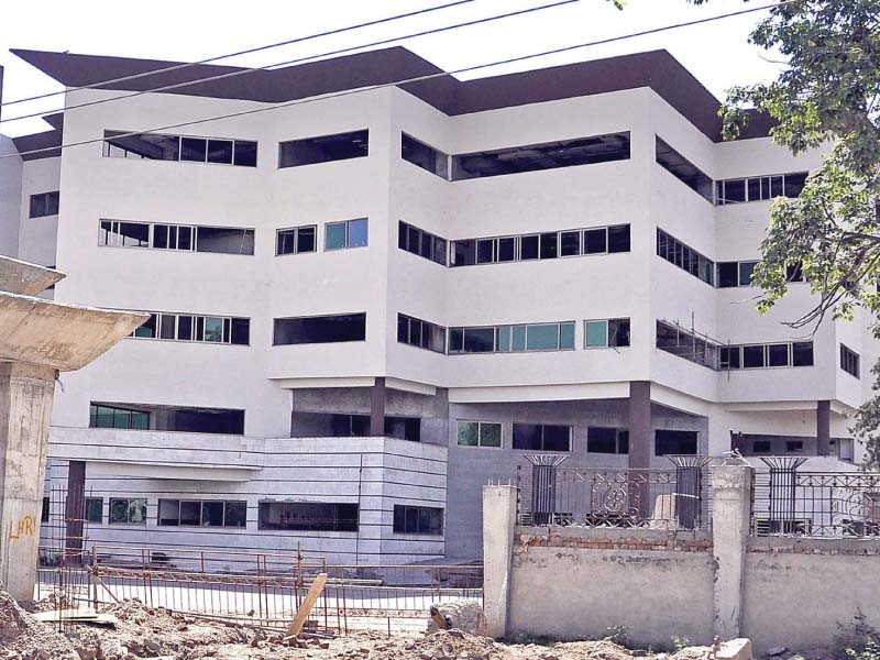 a view of under construction rawalpindi institute of urology and kidney transplant photo agha mehroz express