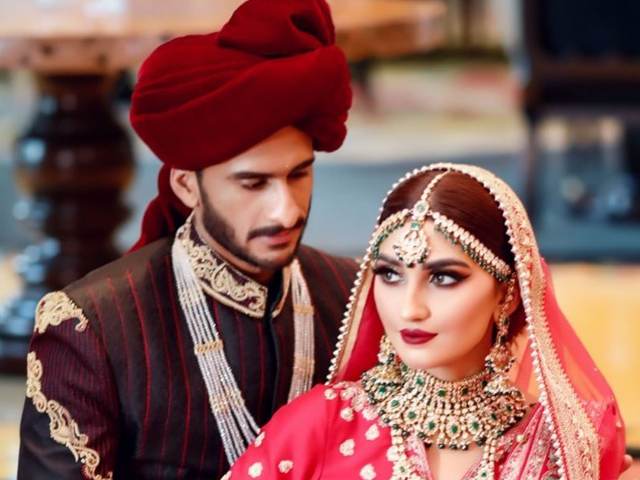 In pictures: Hassan Ali ties the knot with Samiya Khan