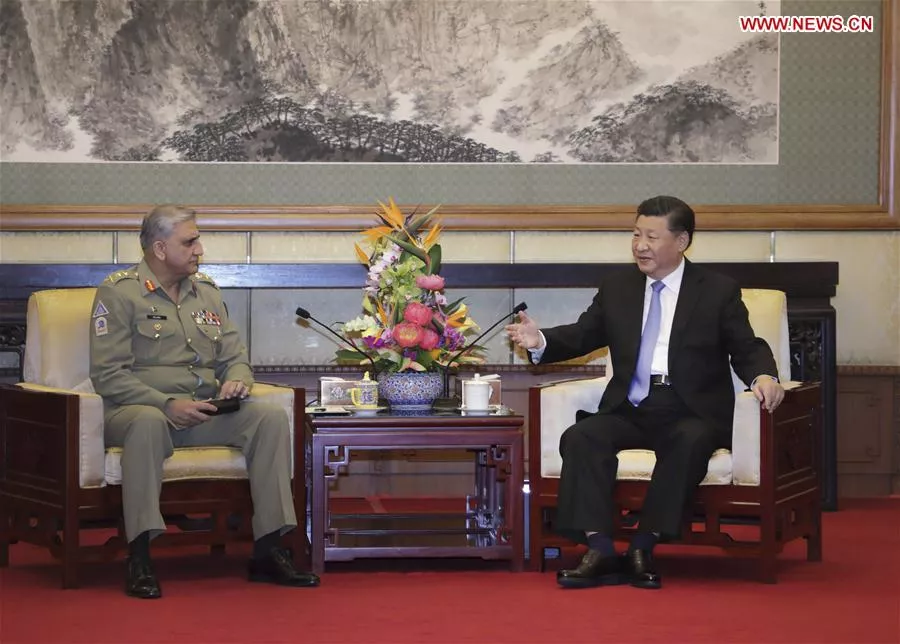 a file photo of coas general qamar javed bajwa in a meeting with chinese president xi jinping photo xinhua a file photo of coas general qamar javed bajwa in a meeting with chinese president xi jinping photo xinhua