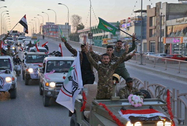 the hashed al shaabi paramilitary force is aligned with iran but was key to fighting the islamic state photo afp the hashed al shaabi paramilitary force is aligned with iran but was key to fighting the islamic state photo afp