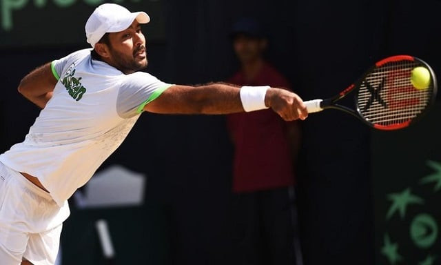 leading pakistani tennis player aisam qureshi photo afp leading pakistani tennis player aisam qureshi photo afp