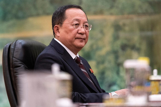 north korean foreign minister ri yong ho attends a meeting with china 039 s president xi jinping at the great hall of the people in beijing china december 7 2018 photo reuters north korean foreign minister ri yong ho attends a meeting with china 039 s president xi jinping at the great hall of the people in beijing china december 7 2018 photo reuters