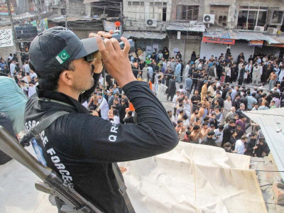 police gear up for terror threat in muharram police gear up for terror threat in muharram