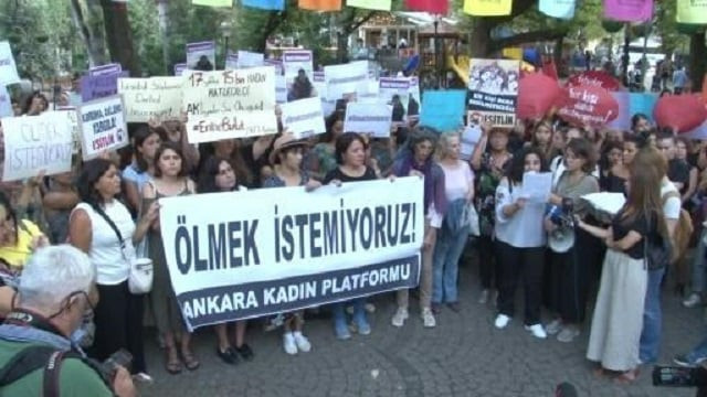 women in turkey protest for violence against women photo afp women in turkey protest for violence against women photo afp