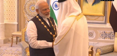 india pm modi awarded uae s highest civilian honour