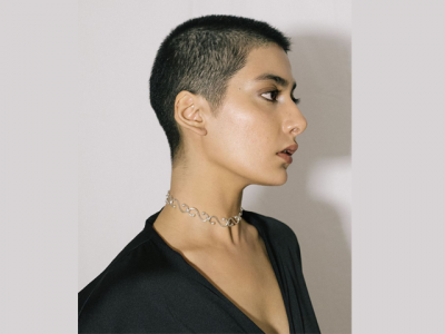 model eman suleman rocks a buzz cut and people are loving it model eman suleman rocks a buzz cut and people are loving it