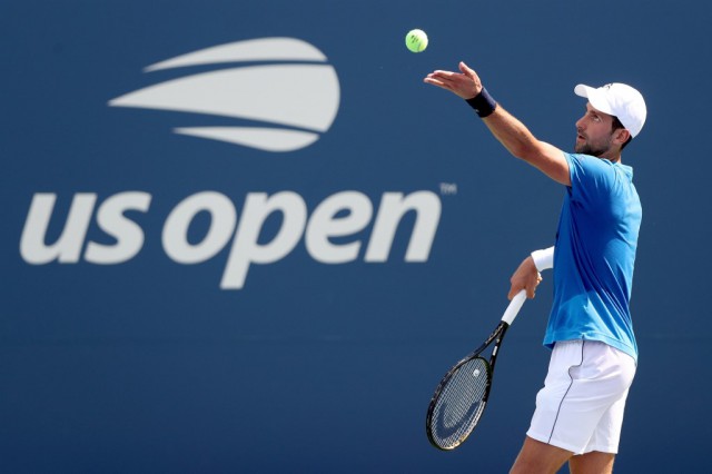 32 year old serbian star sees however all the work yet to come before that happens even as he prepares to chase another crown at the us open starting monday in new york photo afp