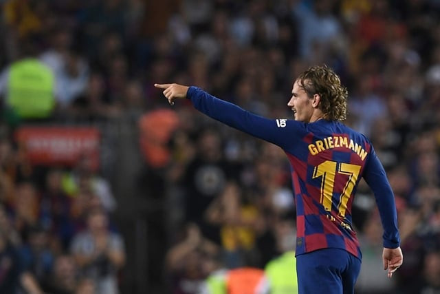 griezmann ran to the corner where confetti was poured into his hands he threw it into the air above his head photo afp