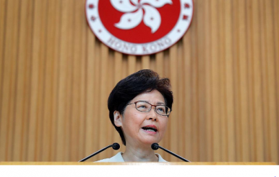 hong kong violence becoming more serious but government in control says lam hong kong violence becoming more serious but government in control says lam