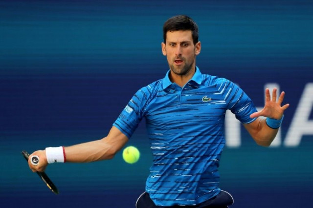 the world number one who has won four of the past five majors brushed past spain 039 s roberto carballes baena 6 4 6 1 6 4 in the opening round monday photo afp the world number one who has won four of the past five majors brushed past spain 039 s roberto carballes baena 6 4 6 1 6 4 in the opening round monday photo afp