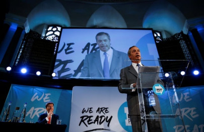 go for no deal brexit or face election battle farage warns uk pm johnson