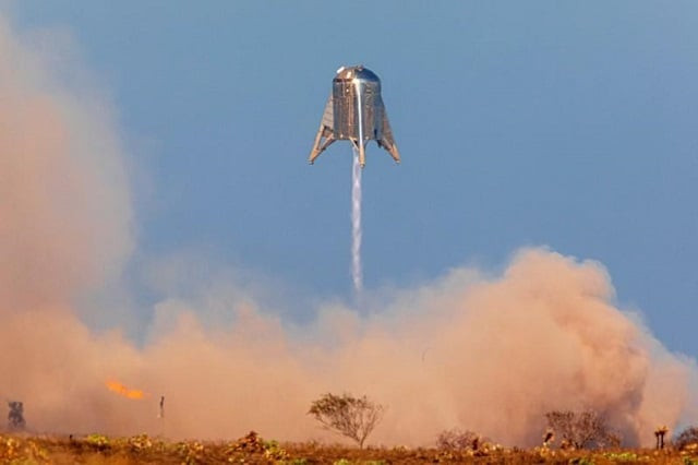 space x 039 s mars star ship prototype quot star hopper quot hovers over its launchpad during a test flight in boca chica texas us august 27 2019 photo reuters space x 039 s mars star ship prototype quot star hopper quot hovers over its launchpad during a test flight in boca chica texas us august 27 2019 photo reuters