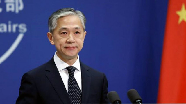 chinese foreign ministry spokesperson wang wenbin photo radio pakistan chinese foreign ministry spokesperson wang wenbin photo radio pakistan