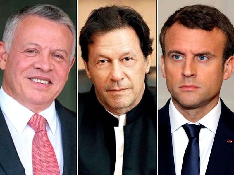 pm imran reaches out to french jordanian leaders on iok crisis