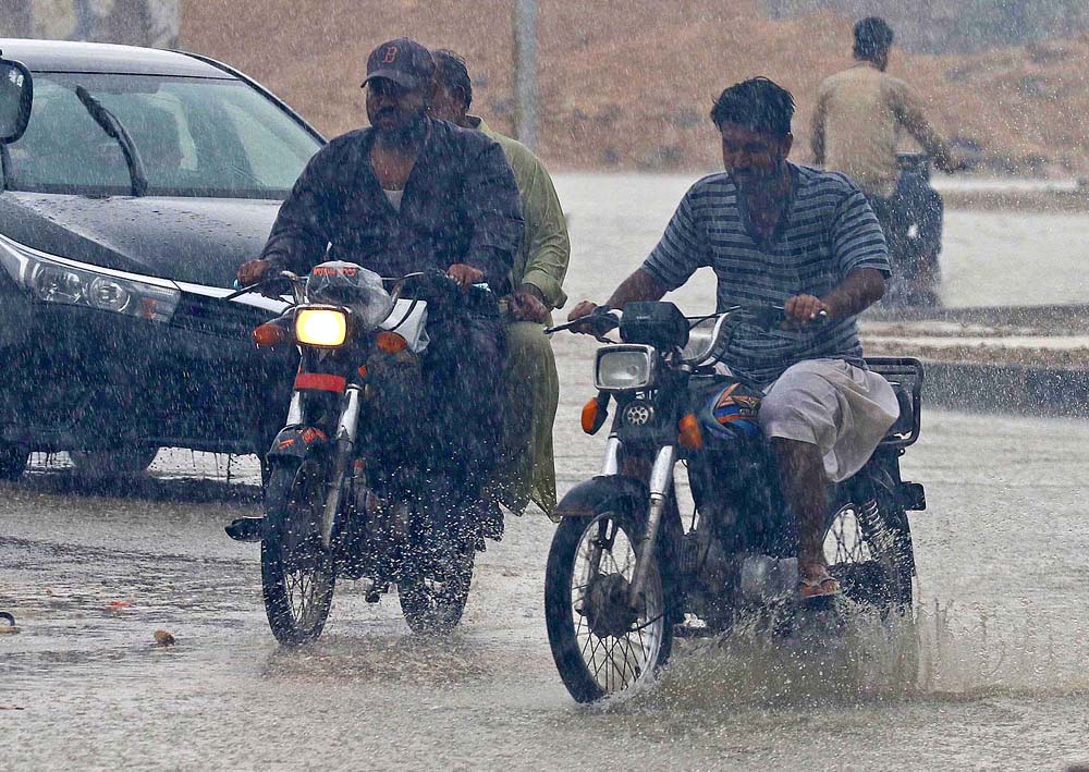 pmd says more showers expected over next 24 hours photo agencies