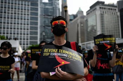 hong kong police ban mass protest over safety fears hong kong police ban mass protest over safety fears