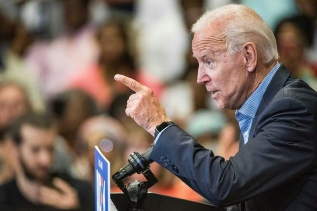 former vice president joe biden who leads the democratic presidential nomination race has made numerous misstatements or gaffes on the 2020 campaign trail apparently including his retelling of an act of heroism by a us soldier in afghanistan photo afp former vice president joe biden who leads the democratic presidential nomination race has made numerous misstatements or gaffes on the 2020 campaign trail apparently including his retelling of an act of heroism by a us soldier in afghanistan photo afp