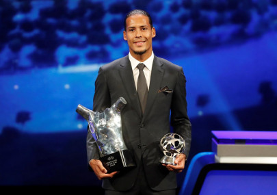 van dijk beats messi ronaldo to take uefa player of the year honours van dijk beats messi ronaldo to take uefa player of the year honours