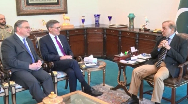 senior policy adviser to the us secretary of state derek chollet called on prime minister muhammad shehbaz sharif   ppi