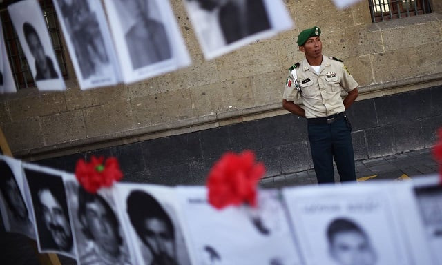 the data on hidden graves nationwide was released to coincide with the international day of the victims of enforced disappearances photo afp the data on hidden graves nationwide was released to coincide with the international day of the victims of enforced disappearances photo afp
