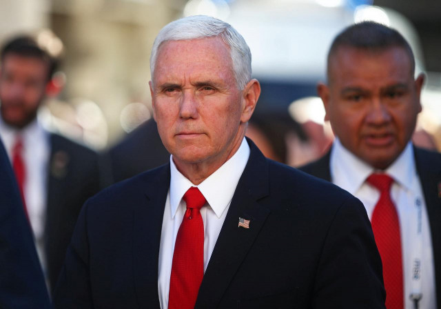 us vice president mike pence walks outside hotel bayerischer hof during munich security conference in munich germany february 16 2019 photo reuters us vice president mike pence walks outside hotel bayerischer hof during munich security conference in munich germany february 16 2019 photo reuters
