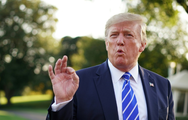 us president donald trump says new tariffs on china will kick in as promised and claims that his pressure is preventing hong kong from worst violence photo afp us president donald trump says new tariffs on china will kick in as promised and claims that his pressure is preventing hong kong from worst violence photo afp