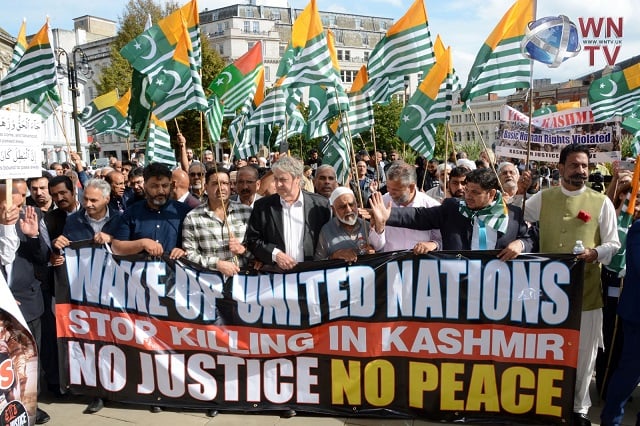 kashmir rally uk photo express