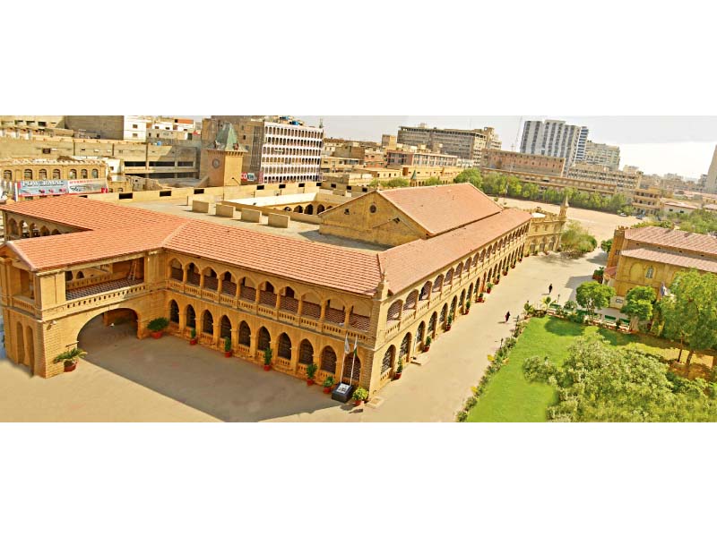 sindh madressatul islam was established in 1885 and is now a protected heritage site in 2012 it was elevated to the status of a university and has a current enrollment of 3 000 students from across the country photo courtesy smiu