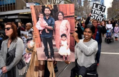 let them stay aussies rally against tamil family deportation let them stay aussies rally against tamil family deportation