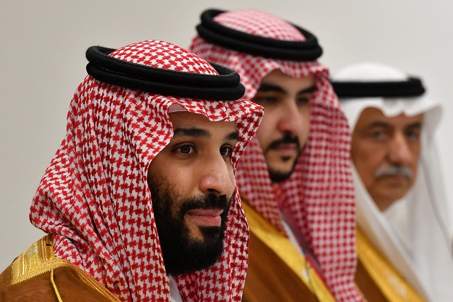 saudi arabia 039 s crown prince muhammed bin salman attends a meeting with russia 039 s president vladimir putin on the sidelines of the g20 summit in osaka photo reuters file