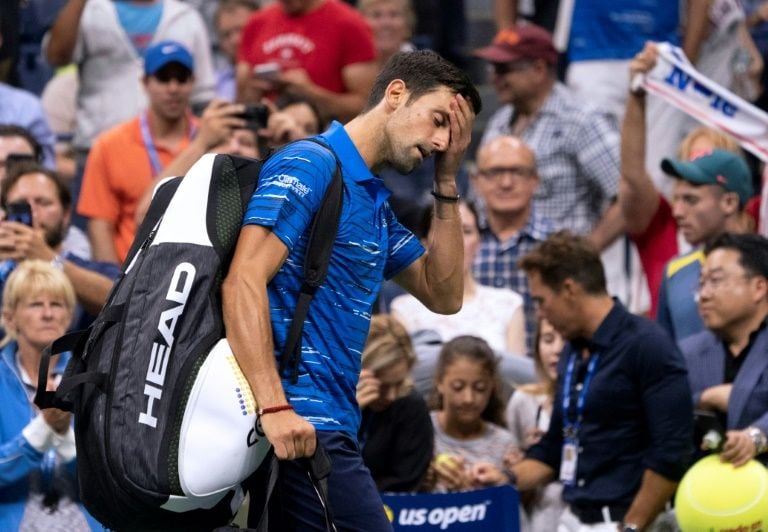 djokovic refused to expand on the nature of his injury which had caused him considerable pain during a second round win over juan ignacio londero photo afp