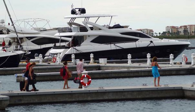 yachts moored in la paz bay in baja california photo reuters