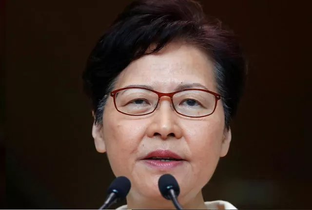 hong kong 039 s chief executive carrie lam holds a news conference in hong kong photo reuters hong kong 039 s chief executive carrie lam holds a news conference in hong kong photo reuters