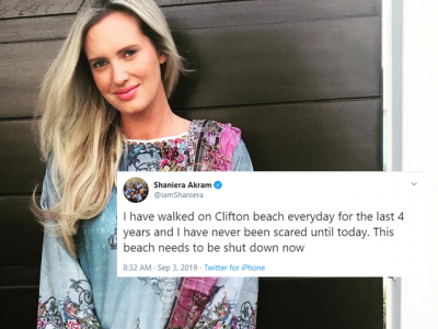 shaniera akram raises alarm after biohazardous waste washes ashore on seaview beach shaniera akram raises alarm after biohazardous waste washes ashore on seaview beach