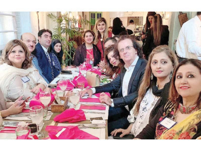 plugged ladies fund power lunch held
