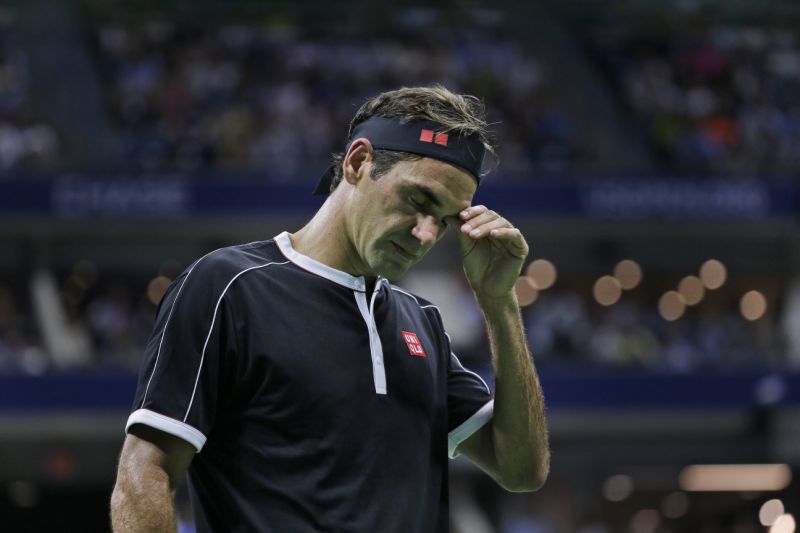 the 38 year old swiss had defeated dimitrov in all seven previous meetings but surrendered a two sets to one lead before sliding to a 3 6 6 4 3 6 6 4 6 2 defeat photo afp