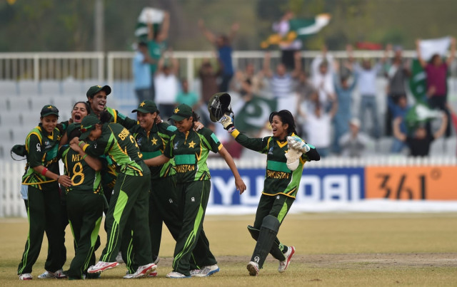 pakistan women 039 s cricket team photo afp