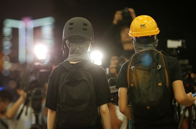 protesters hold a news conference in hong kong china september 4 2019 photo reuters