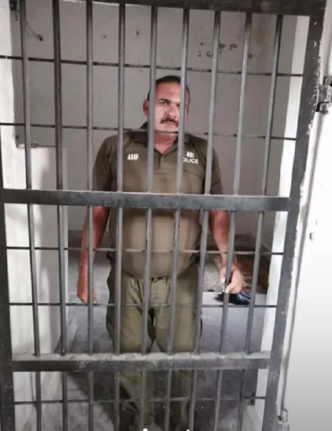 asif ali was arrested after punjab igp 039 s direction screengrab asif ali was arrested after punjab igp 039 s direction screengrab