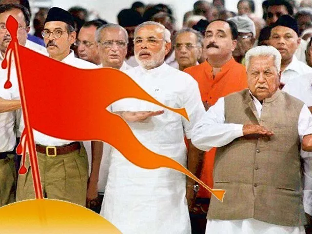 a former rss pracharak bjp pm nominee narendra modi meets rss chief mohan bhagwat photo pti a former rss pracharak bjp pm nominee narendra modi meets rss chief mohan bhagwat photo pti