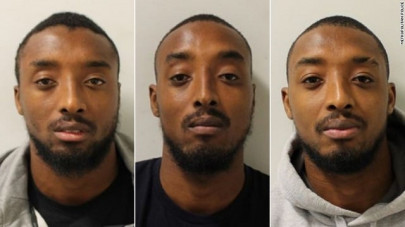 identical triplets jailed for gun offence