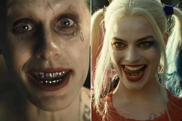 the joker and harley quinn in the movie suicide squad photo courtesy zimbio