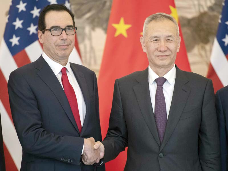 us china trade war has escalated sharply since may when talks broke down after beijing backtracked on earlier commitments photo file