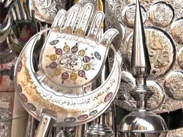 artisans complete the preparation of azadari items before ashura photos zahoor ahmed artisans complete the preparation of azadari items before ashura photos zahoor ahmed