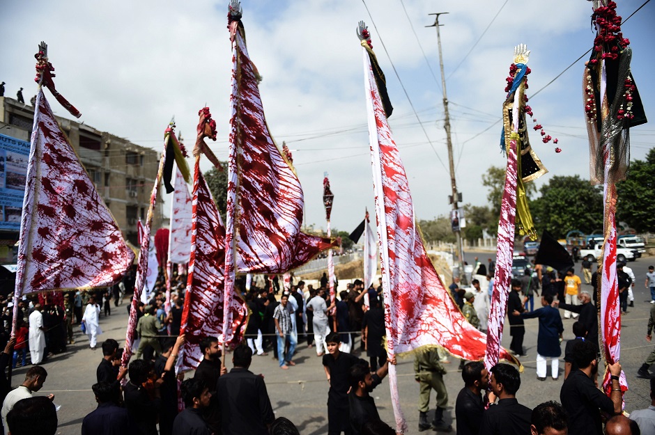 a file photo of shia procession during muharram photo afp