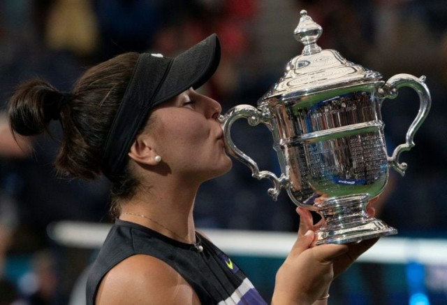 she stalled serena williams 039 s bid for a record tying 24th grand slam title with a 6 3 7 5 win photo afp she stalled serena williams 039 s bid for a record tying 24th grand slam title with a 6 3 7 5 win photo afp
