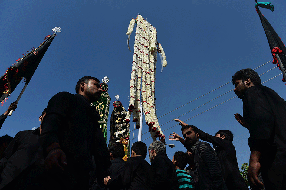 a reuters file photo of ashura processions in islamabad